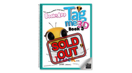 Tagme3D Book 3 (Spring cover + 100 Words Sticker Book) - Sold Out