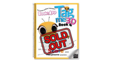 Tagme3D Book 4 (Spring cover + 100 Words Sticker Book) - Sold Out