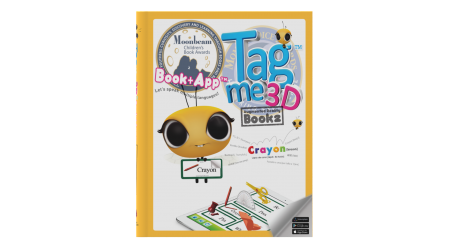 Tagme3D Book 2 (Hard cover + 100 Stickers + Coloring Book)
