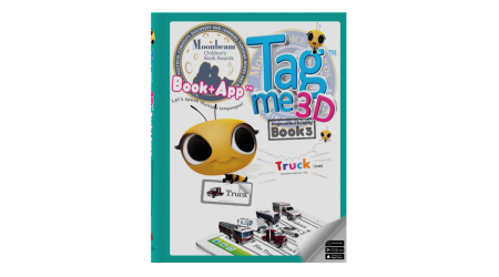 Tagme3D Book 3 (Hard cover + 100 Stickers + Coloring Book)
