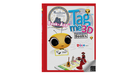 Tagme3D Book 4 (Hard cover + 100 Stickers + Coloring Book)